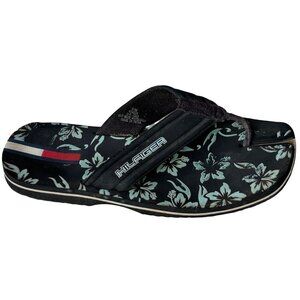 Tommy Hilfiger Beach Sandals Flip Flops Floral Pattern Adult Unisex Size 9M